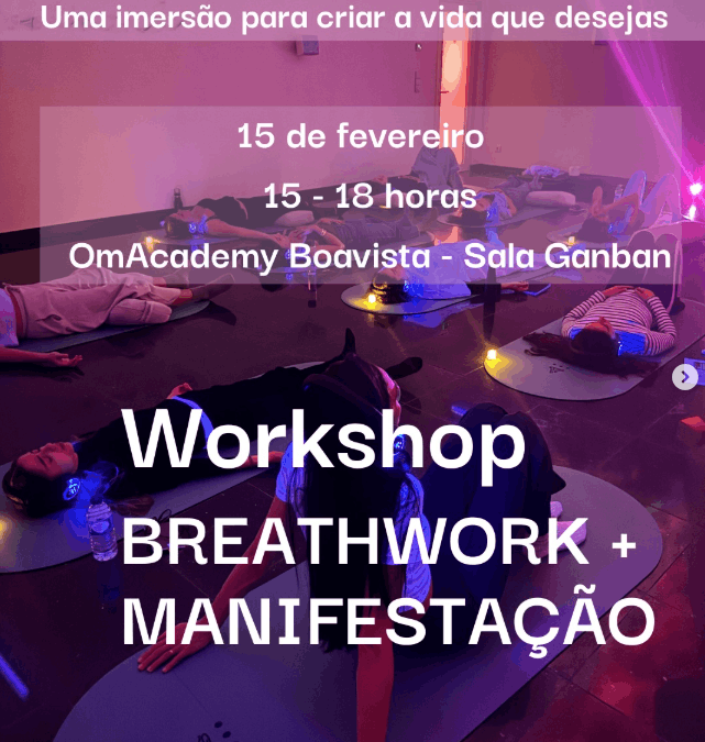 Workshop Breathwork e Manifestação